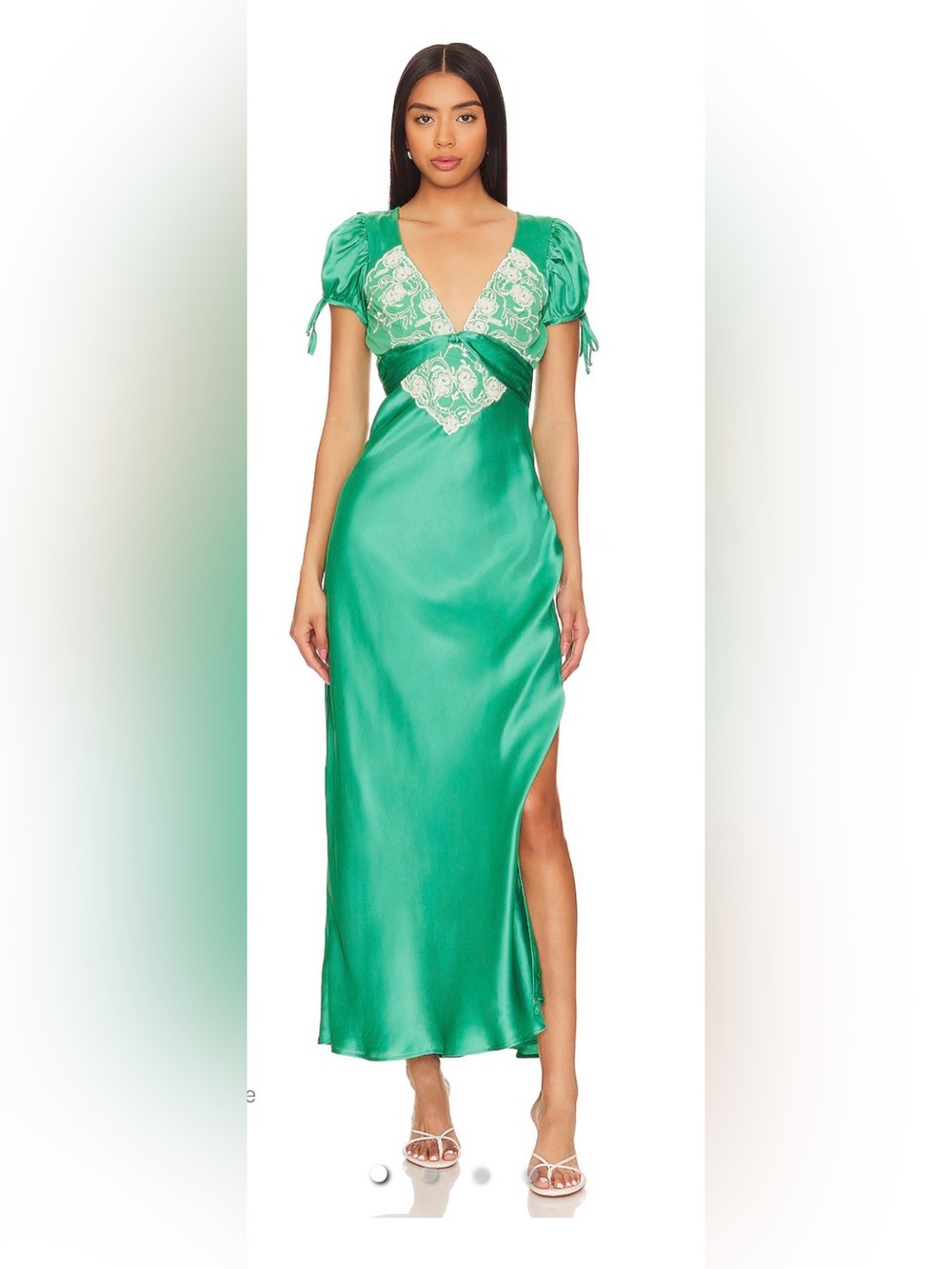 NWT Free People Cooper Midi Dress In Verdis Sz 8